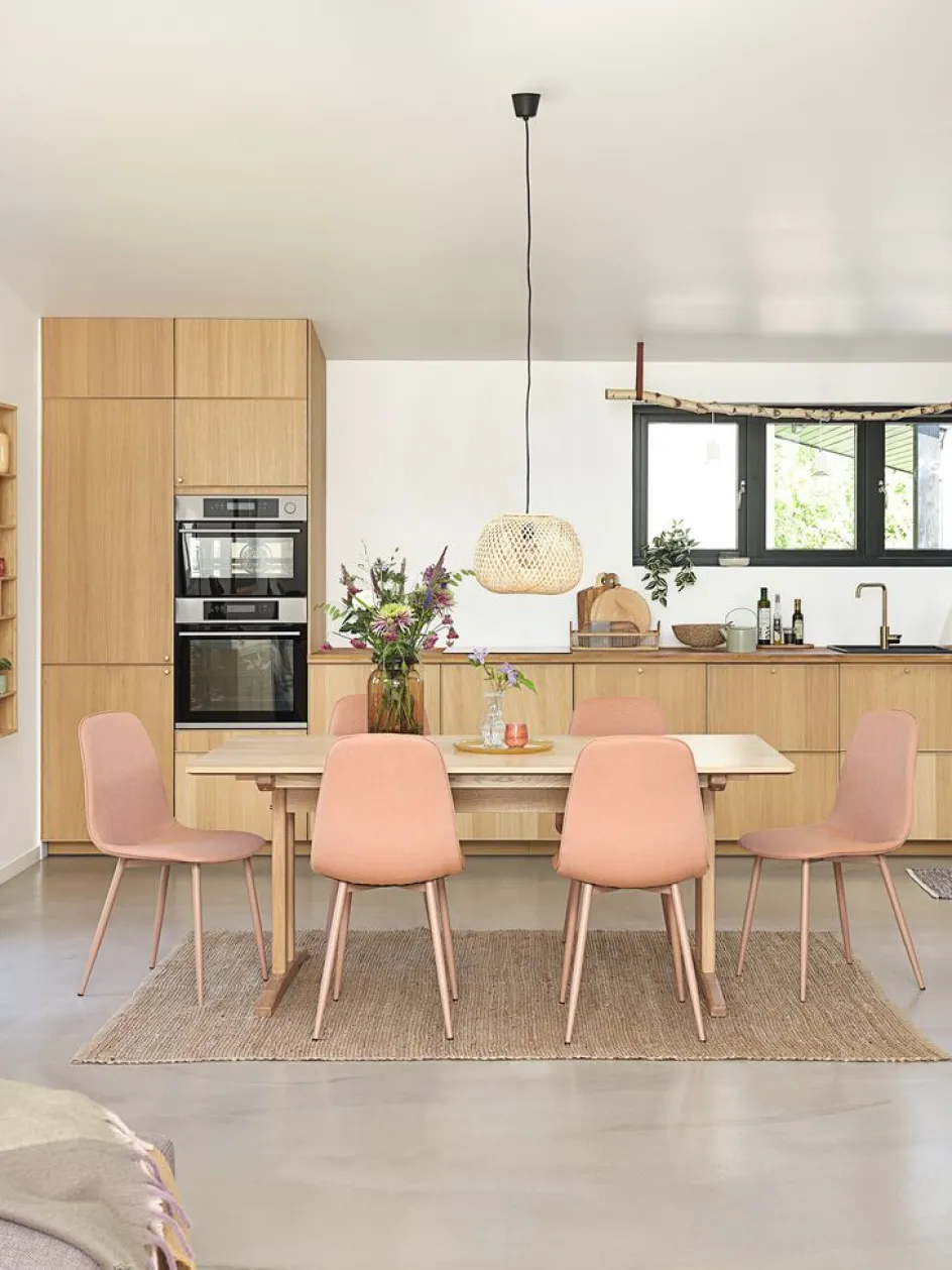 Online AALBORGMesa de comedor AALBORG 95x180/270 roble natural Mesas De Comedor