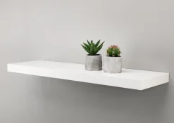 Outlet ABILDEstante flotante ABILD 80x24 blanco Baldas|Baldas