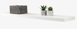 Discount ABILDEstante flotante ABILD 120x24 blanco Baldas|Baldas