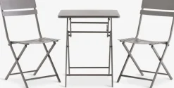 Best ABORGConjunto de balcón ABORG A60xL60 Conjuntos Mesa Y Sillas De Jardín