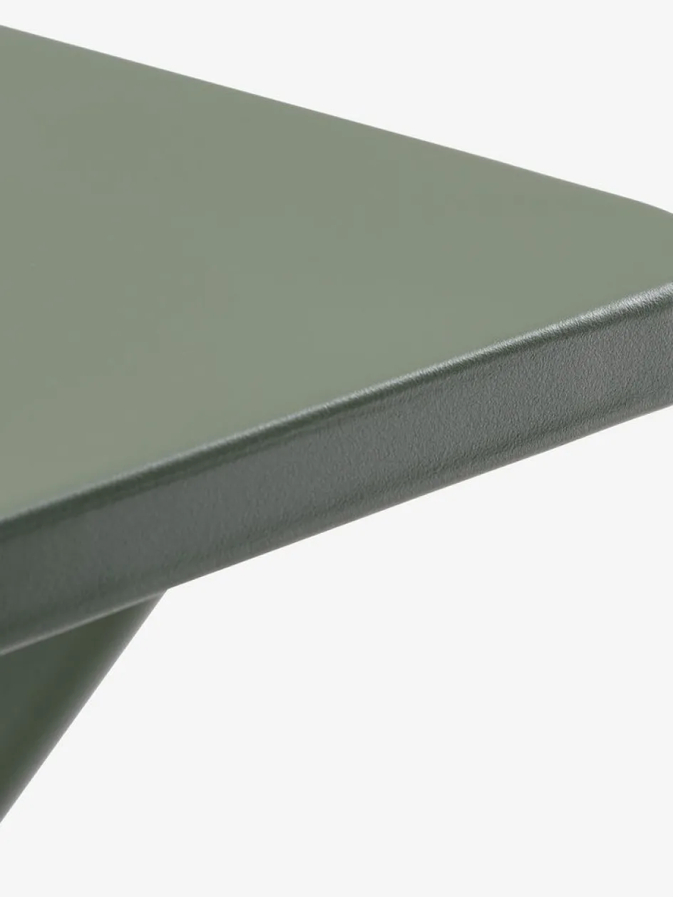 Hot ABORGConjunto de balcón ABORG A60xL60 verde Conjuntos Mesa Y Sillas De Jardín