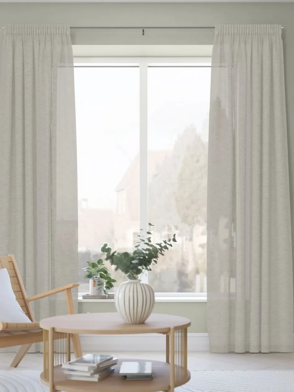 Sale ABRAURCortina ABRAUR 1x140x300 Cortinas Traslúcidas