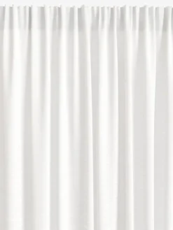 Clearance ABRAURCortina ABRAUR 1x140x175 blanco crudo Cortinas Traslúcidas