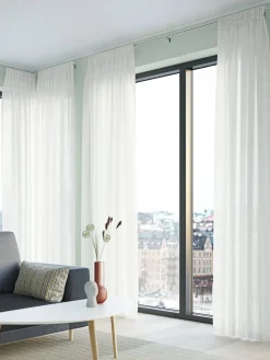 Sale ABRAURCortina ABRAUR 1x140x300 blanco crudo Cortinas Traslúcidas