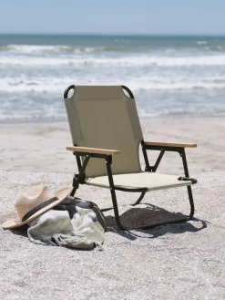 Outlet ADELENGSilla de playa ADELENG verde empolvado Sillas De Jardín|Sillas De Camping