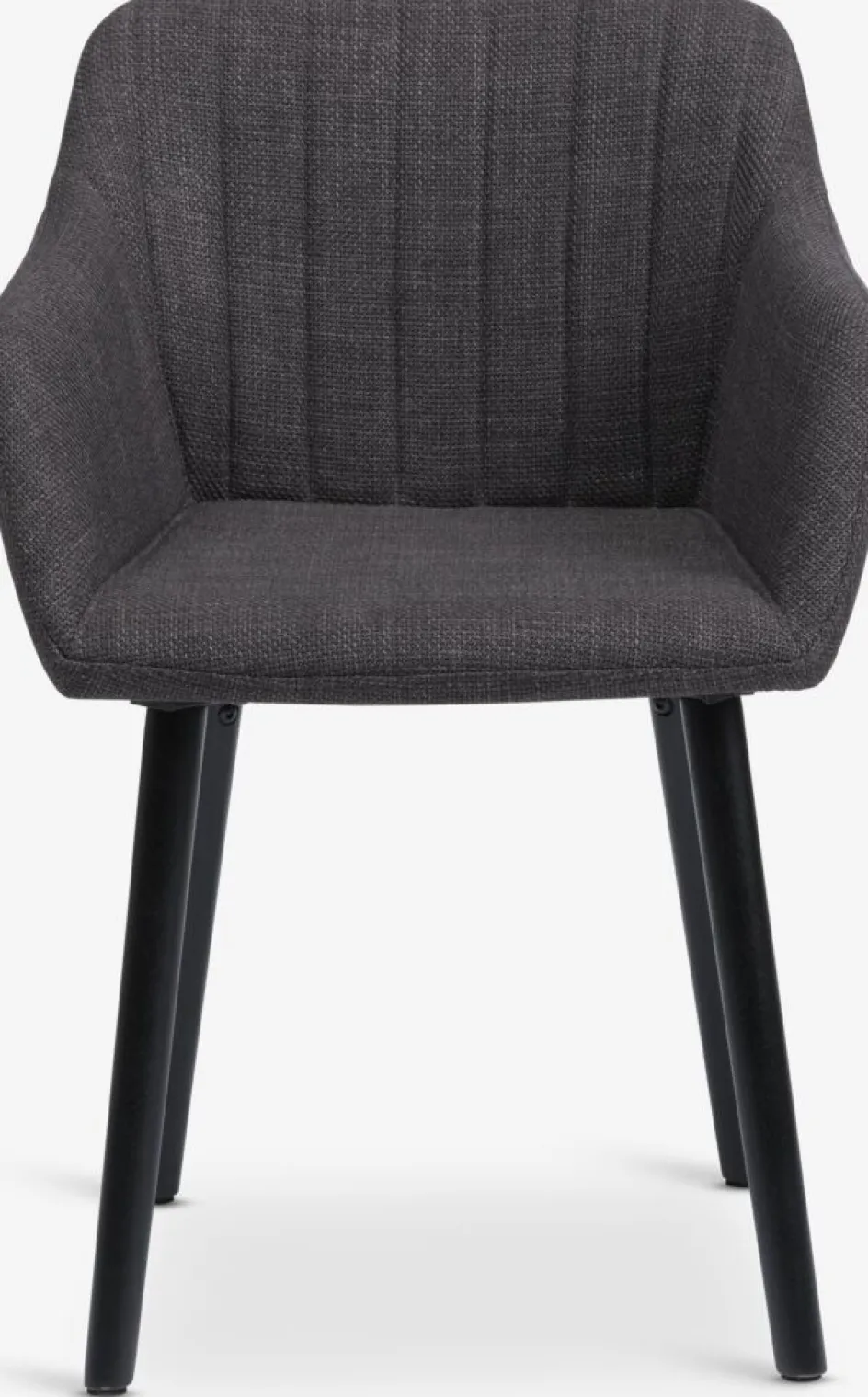 Clearance ADSLEVSilla de comedor ADSLEV tela /negro Sillas De Comedor