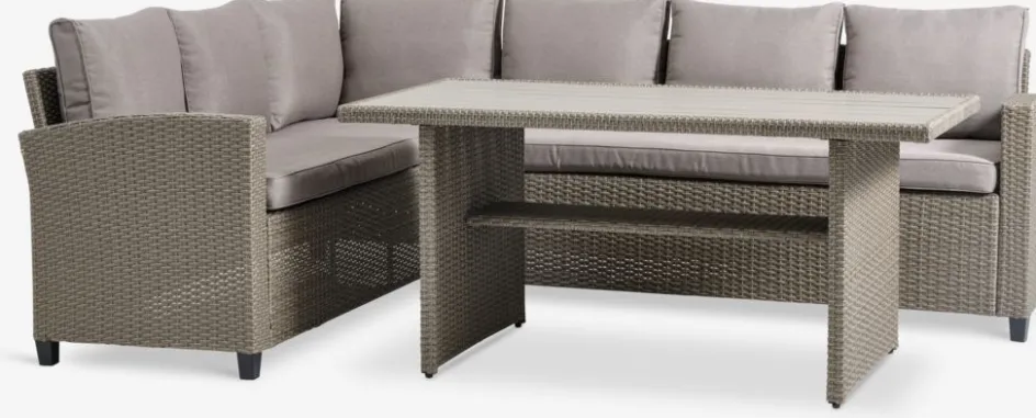 Outlet AGERMOSEConjunto muebles jardín AGERMOSE 6 plazas Conjuntos Mesa Y Sillas De Jardín|Muebles De Jardín