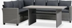 Outlet AGERMOSEConjunto muebles jardín AGERMOSE 6 plazas Conjuntos Mesa Y Sillas De Jardín|Muebles De Jardín