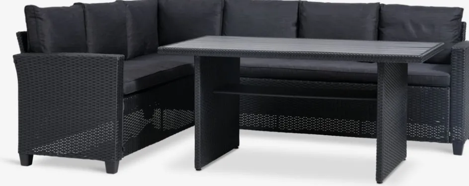 Hot AGERMOSEConjunto muebles jardín AGERMOSE 6 plazas Conjuntos Mesa Y Sillas De Jardín|Muebles De Jardín
