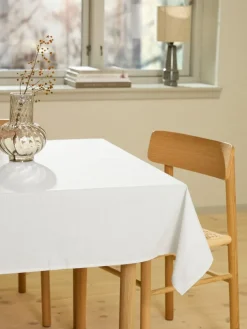 Discount AGERMYNTEMantel AGERMYNTE 140x240 blanco crudo Manteles