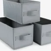 Outlet ALBANCestas ALBAN A14xL28xA13cm juego de 3 Todas Las Cestas|Cestas Y Cajas