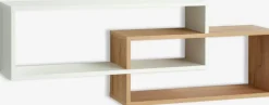 Best ALLESTEDEstante pared ALLESTED 2 estantes blanco/roble salvaje nat Baldas|Baldas