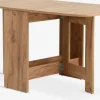 Outlet ALLINGMesa de comedor ALLING 80x100/163 color roble cálido Mesas De Comedor