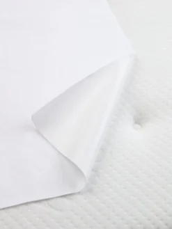 ALVABASICSábana encimera impermeable ALVA 90x170 blanco Sábanas Para Colchones|Sábanas Para Toppers