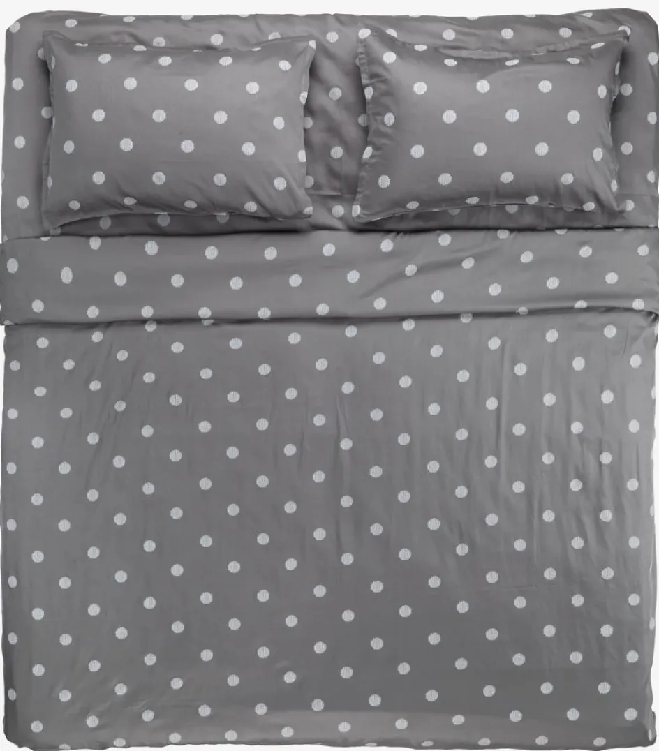 Discount ANEPLUSJuego de sábanas satén ANE 240x280 gris Juegos De Funda Nórdica|Juegos De Sábanas