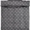 Outlet ANEPLUSJuego funda nórdica satén ANE 155x220 gris Juegos De Funda Nórdica