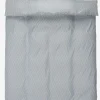 Discount ASLIBASICJuego funda nórdica microfibra ASLI 155x220 azul empolvado Juegos De Funda Nórdica