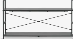 Best ASTRUPMueble TV ASTRUP 1 estante negro Muebles De TV