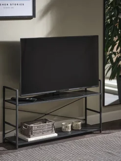 Best ASTRUPMueble TV ASTRUP 1 estante negro Muebles De TV
