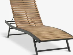 Discount BAGMARKENTumbona BAGMARKEN A70xL200 madera dura Muebles De Jardín|Tumbonas