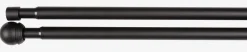 New BALLBarra de cortina doble BALL 120-210cm Barras Y Rieles Para Cortinas