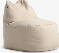 Best BANDHOLMSillón puf BANDHOLM 75x100x90 tela beis Niños Articulos Para Niños