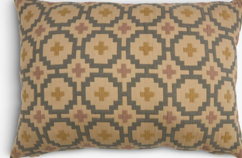 Clearance BANKSIACojín BANKSIA 35x50 marrón claro/gris Cojines