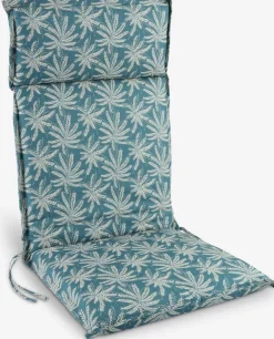 Outlet BARMOSECojín de jardín para silla reclinable BARMOSE azul petróleo Cojín Para Silla Reclinable|Cojines Para Palé