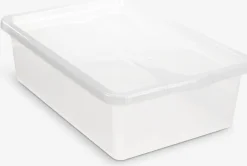Discount BASIC BOXCaja bajo cama BASIC BOX 30L con tapa transparente Todas Las Cestas|Almacenaje De Plástico