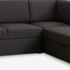 New BEDSTEDSofá cama con chaise longue BEDSTED gris Sofás Cama|Sofás Cama