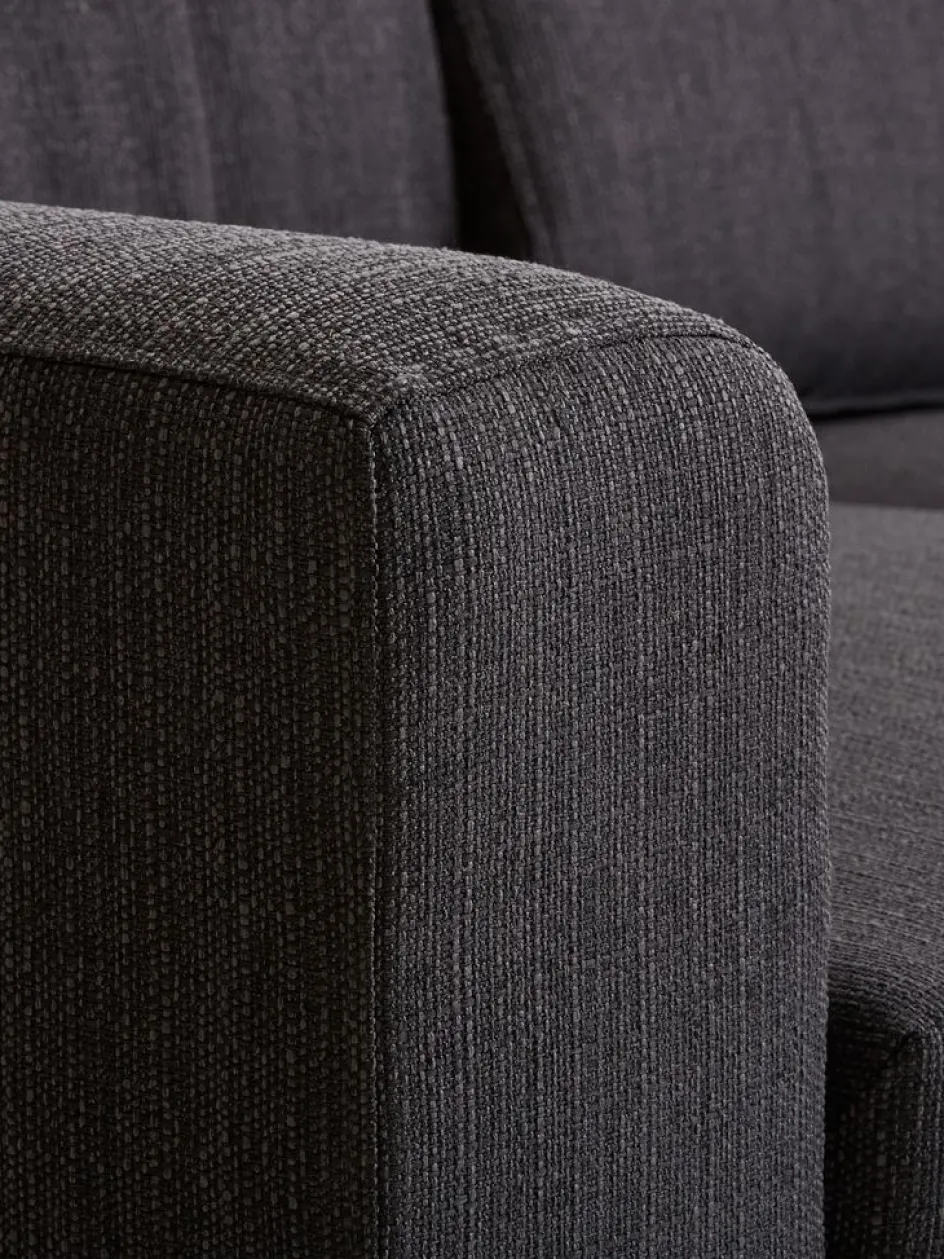 New BEDSTEDSofá cama con chaise longue BEDSTED gris Sofás Cama|Sofás Cama