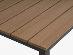 Discount BEJSTRUPConjunto muebles jardín BEJSTRUP 4 plazas gris Conjuntos Mesa Y Sillas De Jardín|Muebles De Jardín