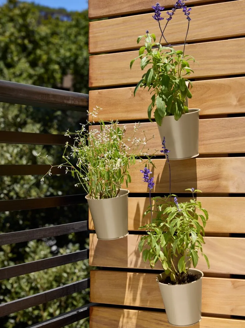 Outlet BILLEMaceta para balcón BILLE Ø12xA19 variado Maceteros