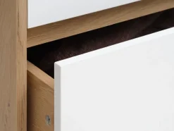 Best BILLUNDArmario BILLUND 80x193 blanco/color roble natural Armarios|Todos Los Armarios