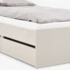 New BILLUNDCama con almacenaje BILLUND 90x200 travertino/beis Niños Camas Para Niños|90 X 200 Cm