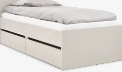 New BILLUNDCama con almacenaje BILLUND 90x200 travertino/beis Niños Camas Para Niños|90 X 200 Cm