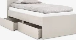New BILLUNDCama con almacenaje BILLUND 90x200 travertino/beis Niños Camas Para Niños|90 X 200 Cm