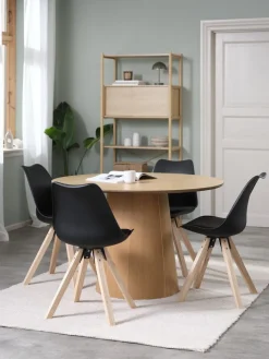 BLOKHUSSilla de comedor BLOKHUS polipiel /natural Sillas De Comedor