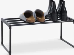 Hot BORNHOLMZapatero BORNHOLM 1 estante apilable negro Zapateros|Zapateros