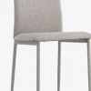 BRANDESilla de comedor BRANDE tela beis Sillas De Comedor