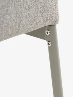 BRANDESilla de comedor BRANDE tela beis Sillas De Comedor