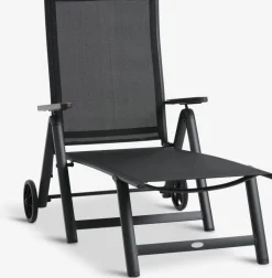 New BREDSTENTumbona BREDSTEN A79xL187 negro Muebles De Jardín|Tumbonas