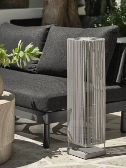 Online BRISELámpara de pie recargable BRISE A20xL20xA80cm gris Iluminación Exterior