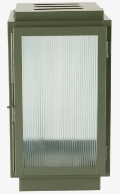 Outlet BRUMBASSEFarol BRUMBASSE A15xL16xA28cm verde oliva Iluminación Exterior