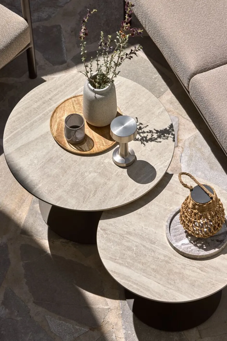 Outlet BRUMUNDDALConjunto muebles jardín BRUMUNDDAL 5 plazas marrón Conjuntos Mesa Y Sillas De Jardín|Muebles De Jardín