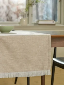 Hot BRUNELLECamino de mesa BRUNELLE 40x150 beis Caminos De Mesa