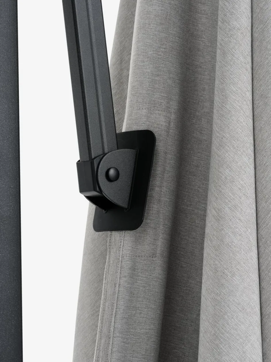 Online BUBERGSombrilla colgante BUBERG A300xL300 gris claro Sombrillas