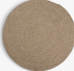 Discount BUESTARRAlfombra BUESTARR Ø120 natural/gris Alfombras Pequeñas|Alfombras