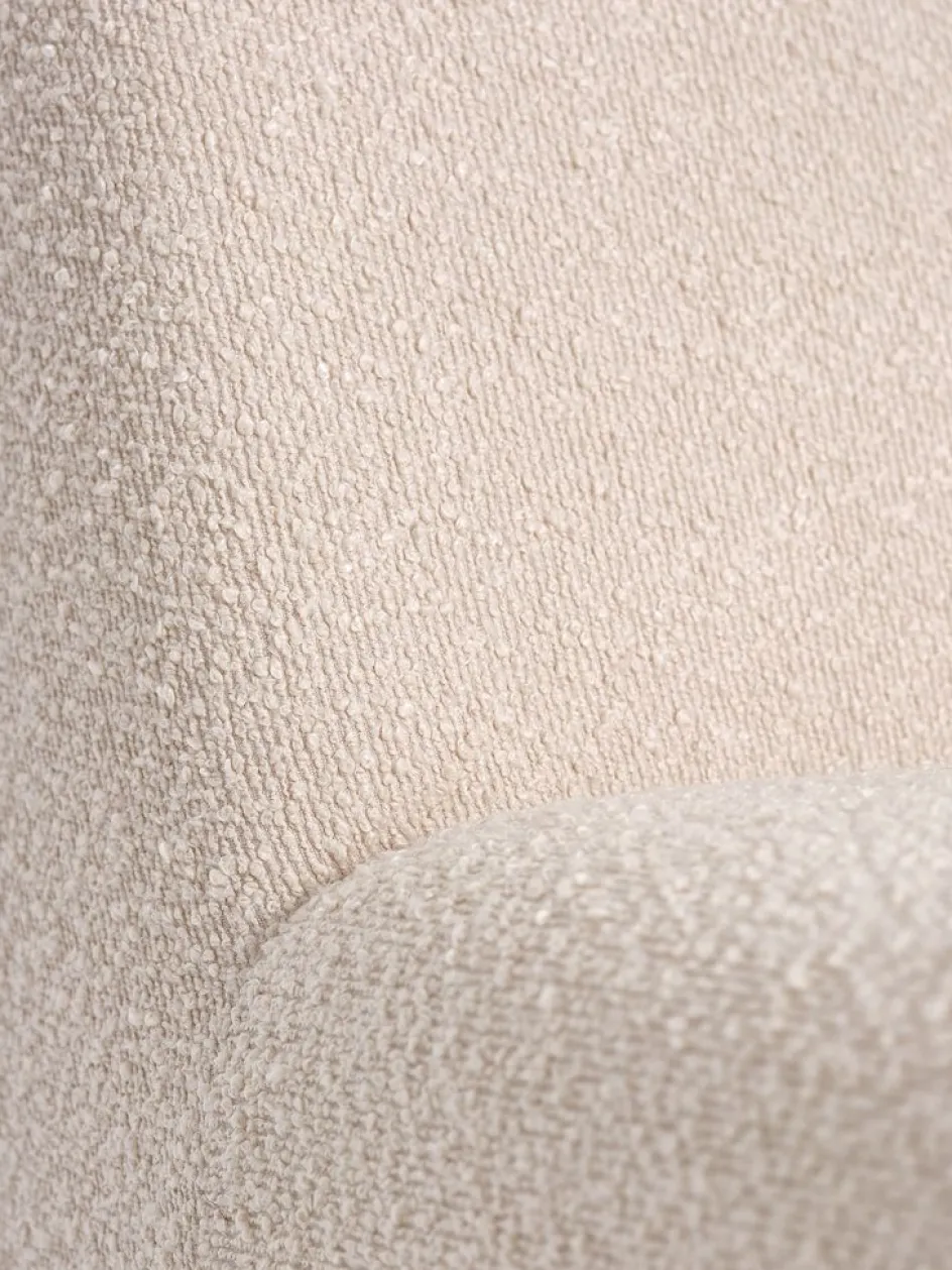 Discount BULLERUPSillón BULLERUP tela de felpa blanco crudo Sillones