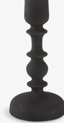 Clearance CASPARCandelabro CASPAR Ø8xA16cm negro Portavelas